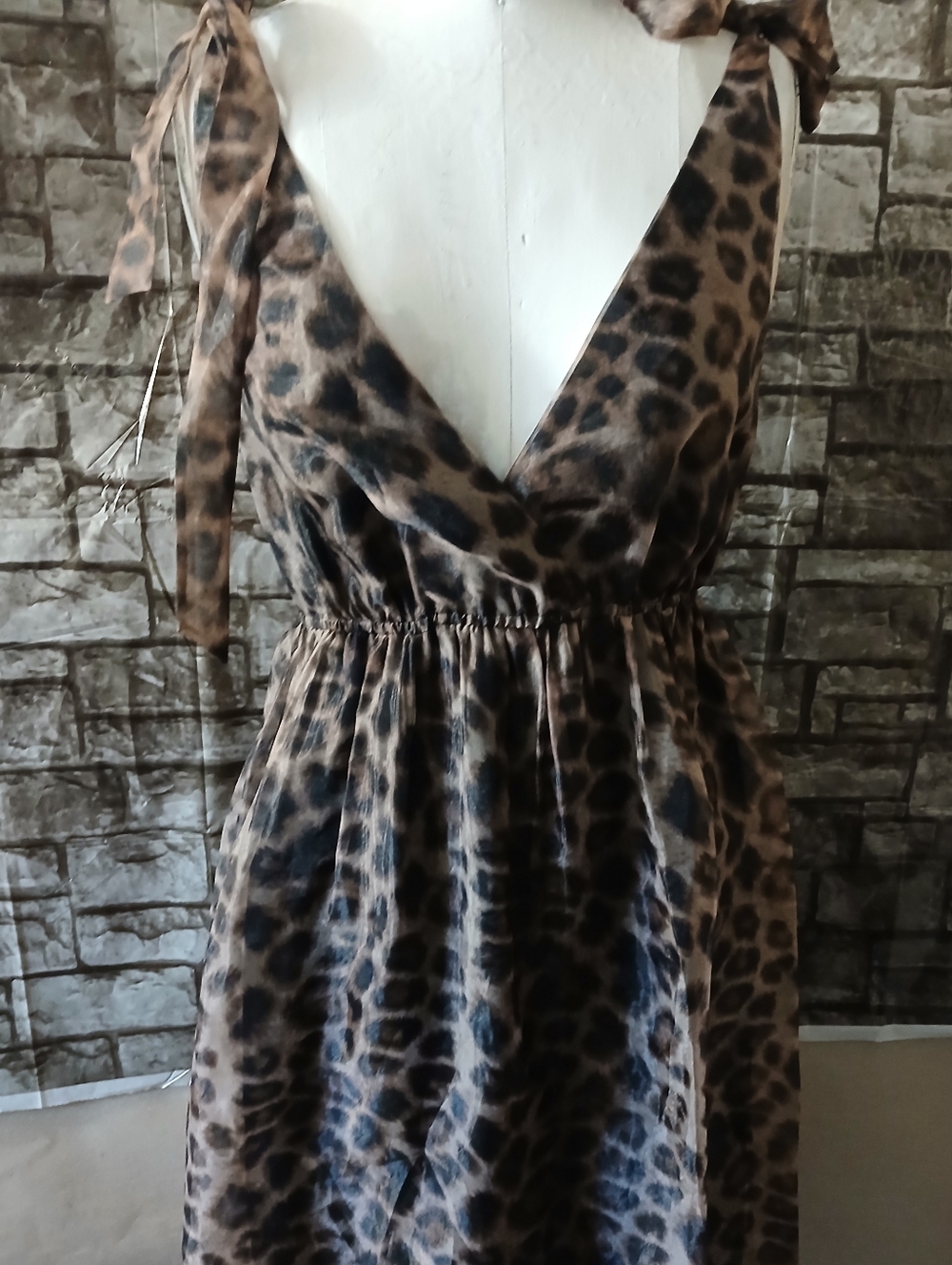Daniel Rainn Anthropologie Women's Black/Brown Dress. - Picture 2 of 11